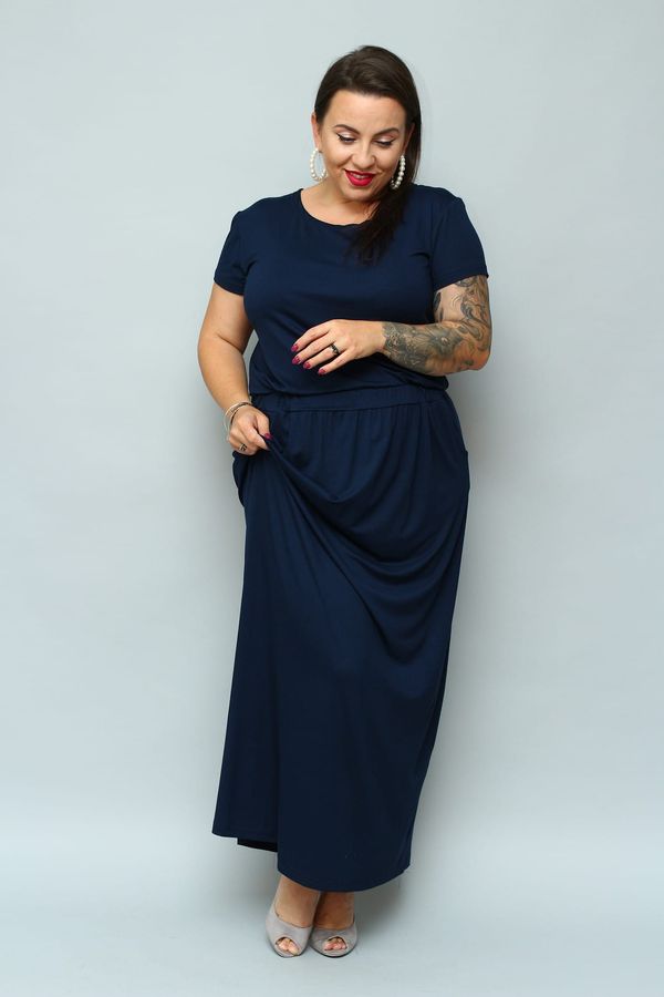 Karko Karko Woman's Dress SA300 Navy