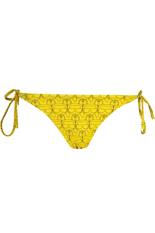 KARL LAGERFELD BEACHWEAR KARL LAGERFELD rumeni spodnji del bikinija