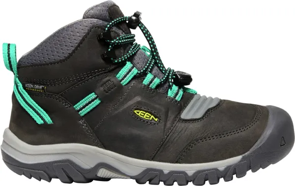 Keen Keen Ridge Flex Mid Wp Magnet/Greenlake US 13 children's outdoor shoes