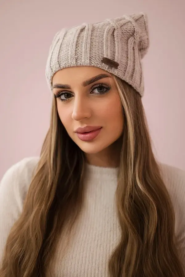 Kesi Kesi Cap with fleece Milano K203 light beige