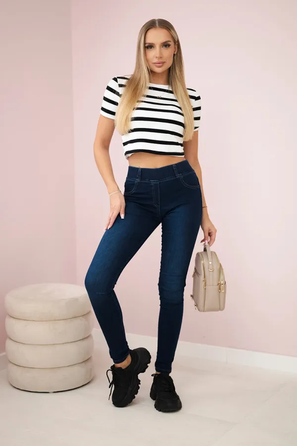 Kesi Kesi Dark denim pants