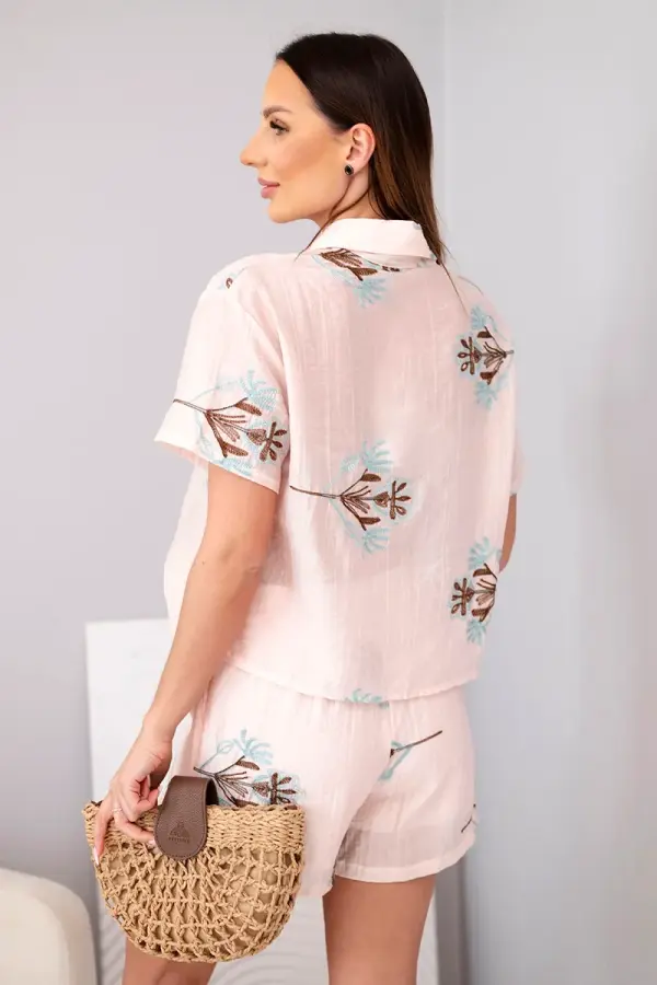 Kesi Włoski Kesi komplet: bluza in krilo s kratkimi rokavi