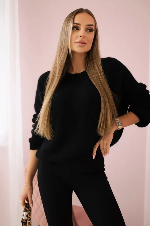 Kesi Włoski Kesi Włoski Sweater baby alpaka black