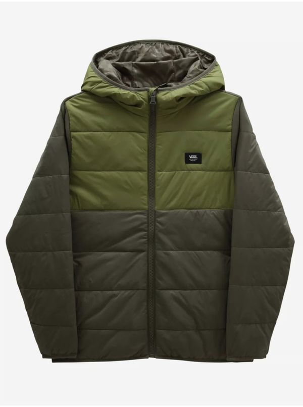 Vans Khaki Boys' Winter Quilted Jacket VANS Prospect - Boys