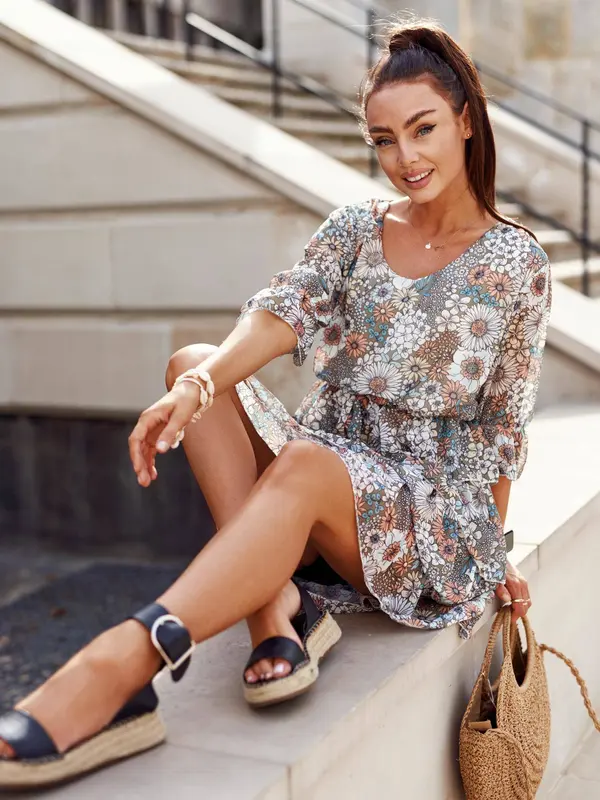 Yups Khaki dress Yups cwd0459. R93