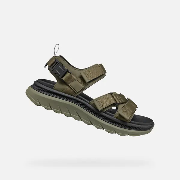 GEOX Khaki men's sandals Geox Spherica Actif X S - Men's