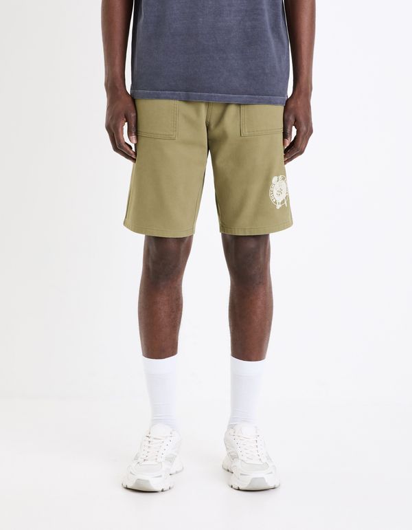 Celio Khaki Men's Shorts Celio NBA Boston Celtics