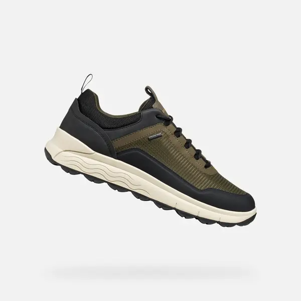 GEOX Khaki men's sneakers Geox Spherica 4X4 B ABX - Men's