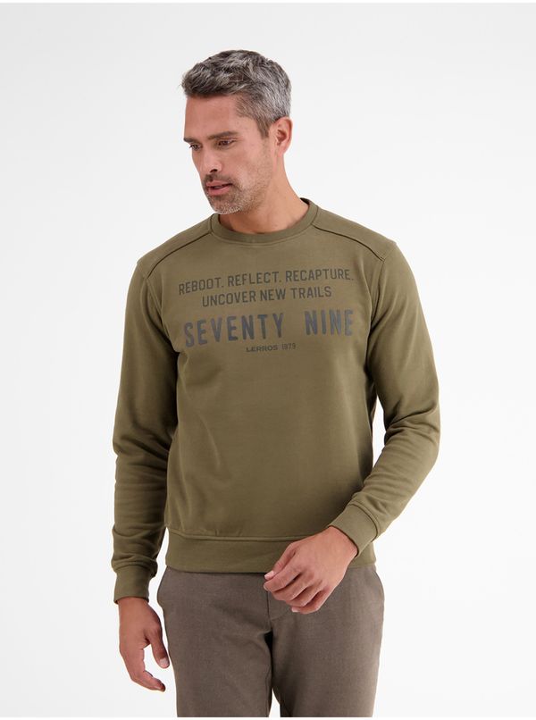 Lerros Khaki men's sweatshirt LERROS - Mens