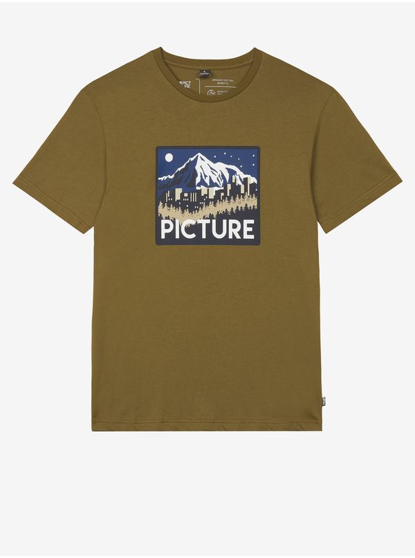 Picture Khaki Men's T-Shirt Picture - Men