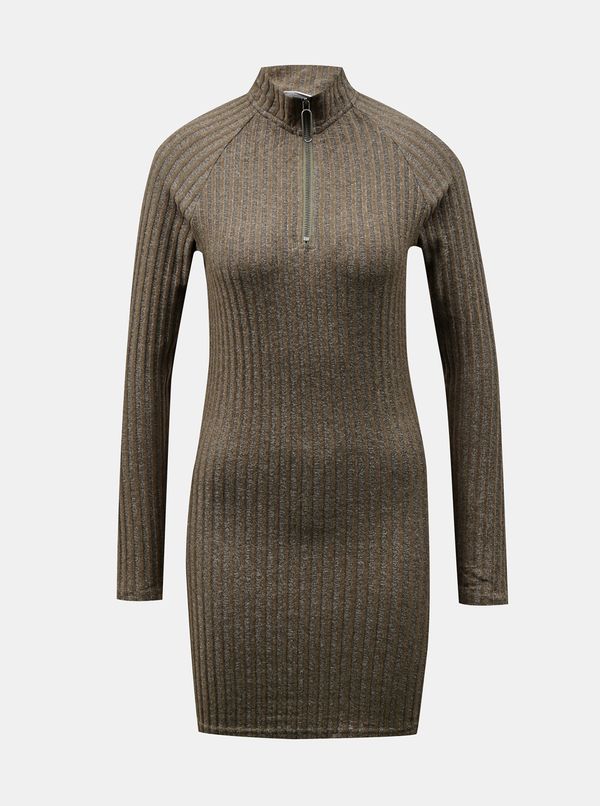 Noisy May Khaki Sweater Dress Noisy May Kelly - Women