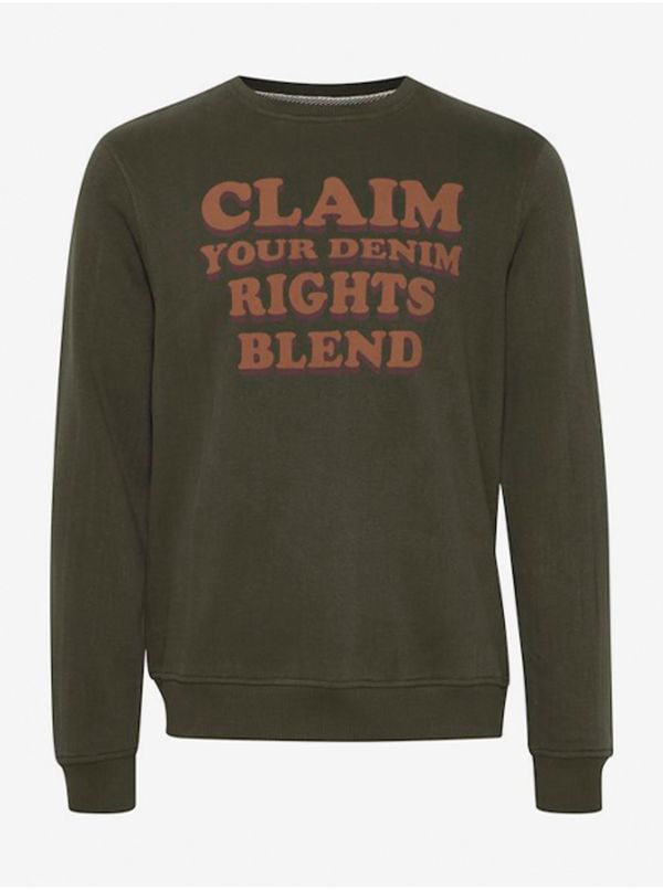 Blend Khaki Sweatshirt Blend - Men