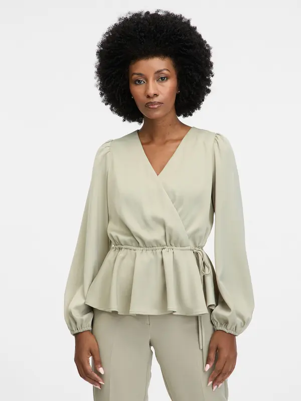 Orsay Khaki Women's Blouse ORSAY - Women's