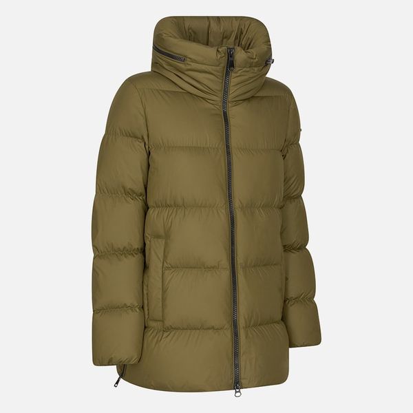 GEOX Khaki women's down jacket Geox Camei - Women's