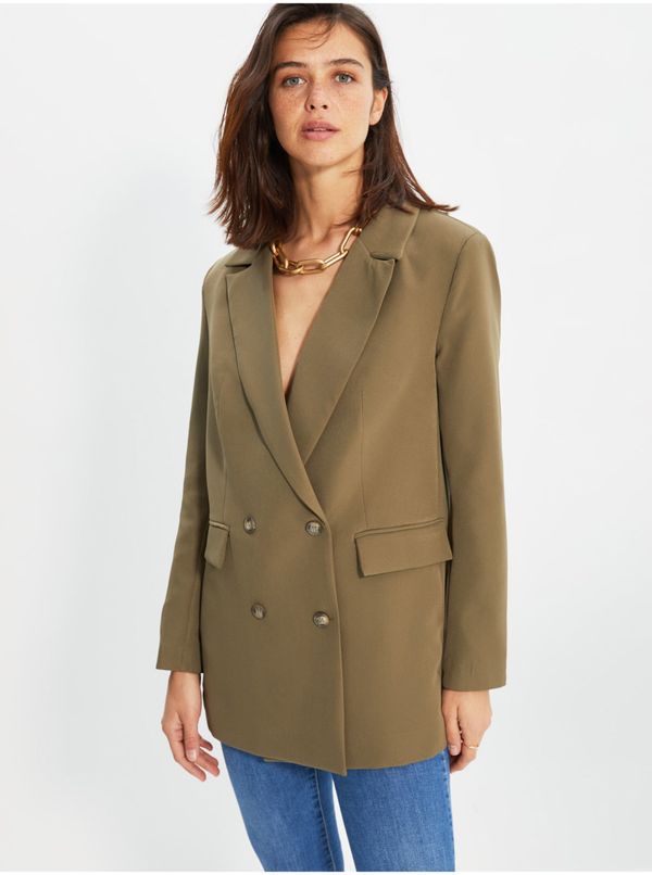 Trendyol Khaki Women's Oversize Blazer Trendyol - Women's