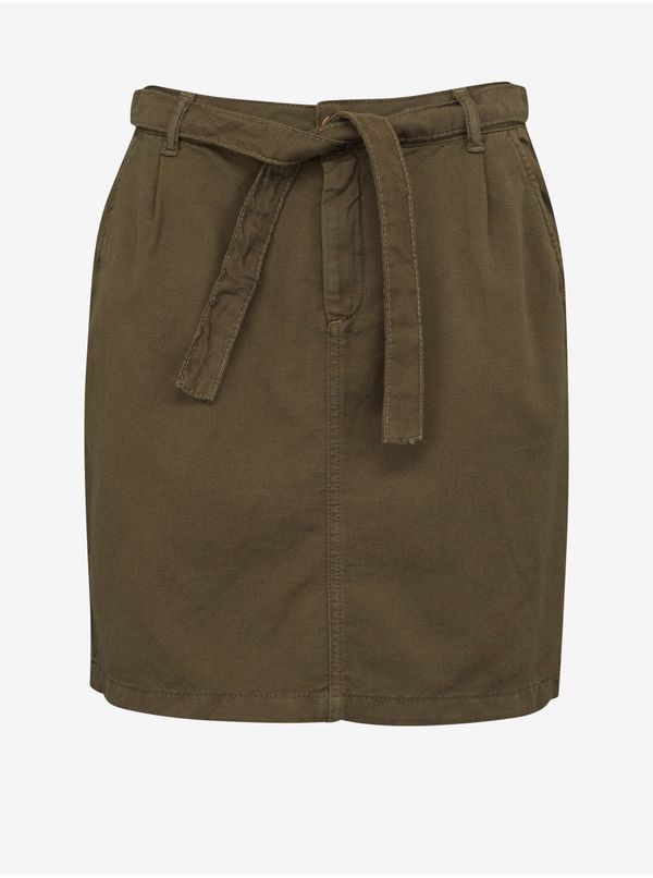 CAMAIEU Khaki women's skirt CAMAIEU - Women's