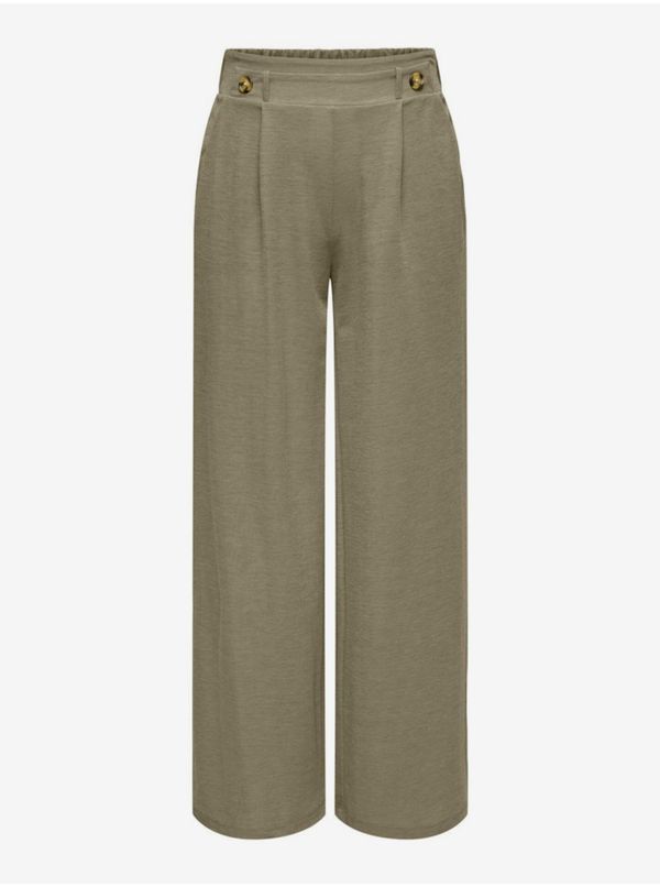 JDY Khaki Women's Wide Pants JDY Birdie - Women's