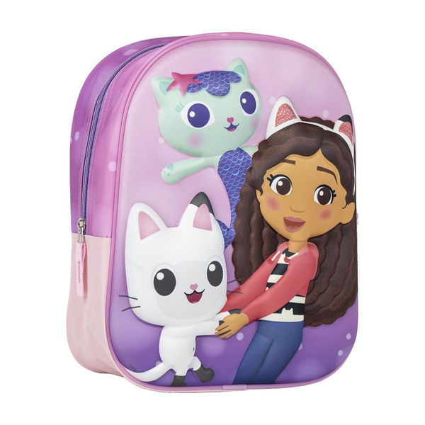 GABBY´S DOLLHOUSE KIDS BACKPACK 3D GABBY´S DOLLHOUSE