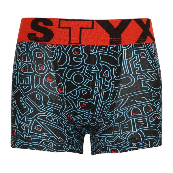 STYX Kids boxers Styx art sports rubber doodle