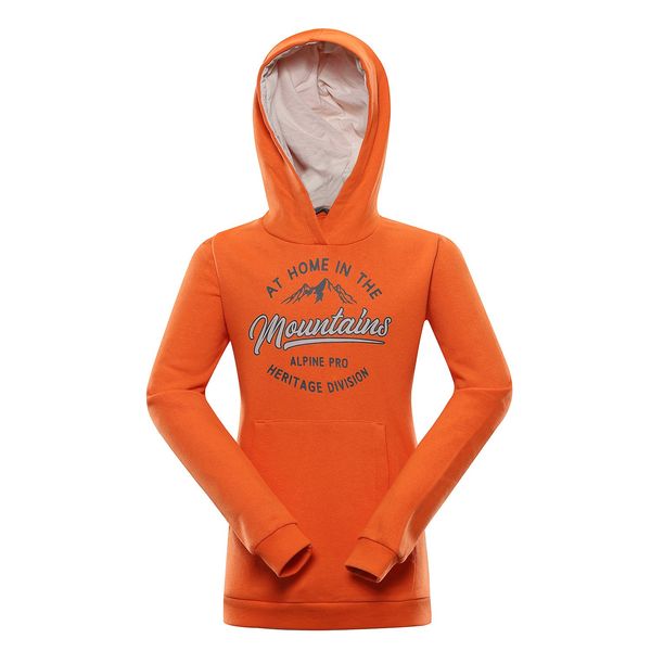 ALPINE PRO Kids hoodie ALPINE PRO MODALO spicy orange variant pd