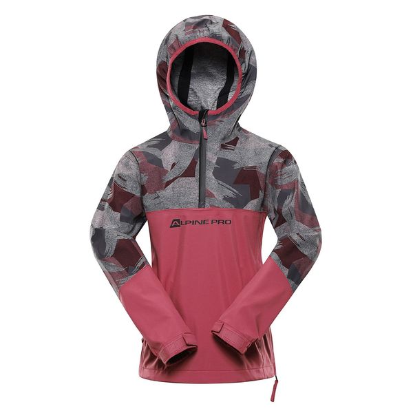 ALPINE PRO Kids jacket with ptx membrane ALPINE PRO GIBBO olivine variant PA