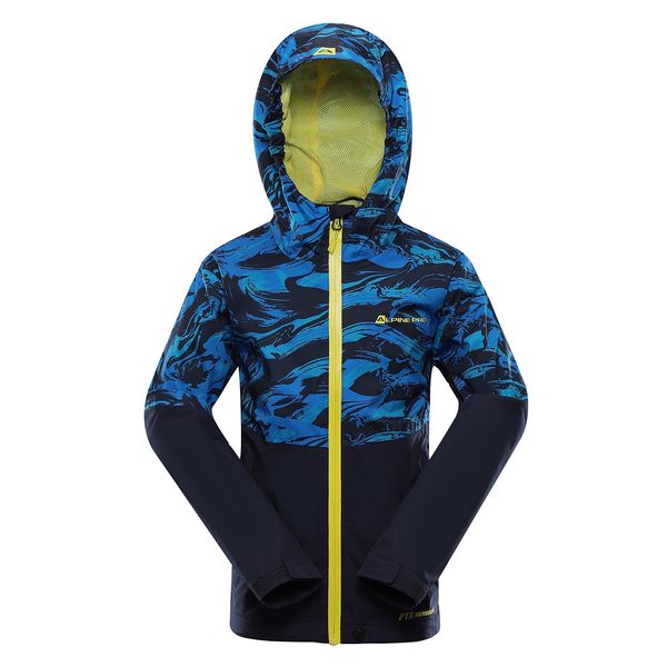 ALPINE PRO Kids jacket with PTX membrane ALPINE PRO IMPECO mood indigo