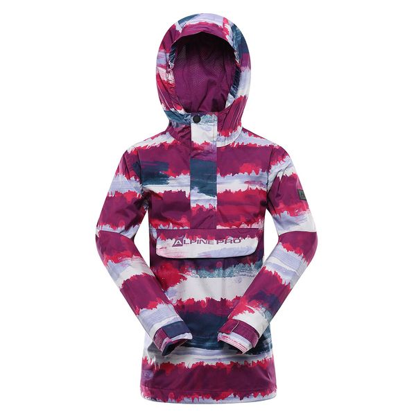 ALPINE PRO Kids jacket with ptx membrane ALPINE PRO ZEREDO holyhock variant pb