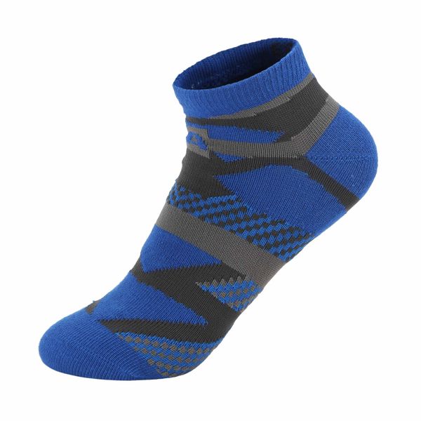 ALPINE PRO Kids low socks ALPINE PRO JERWO electric blue lemonade