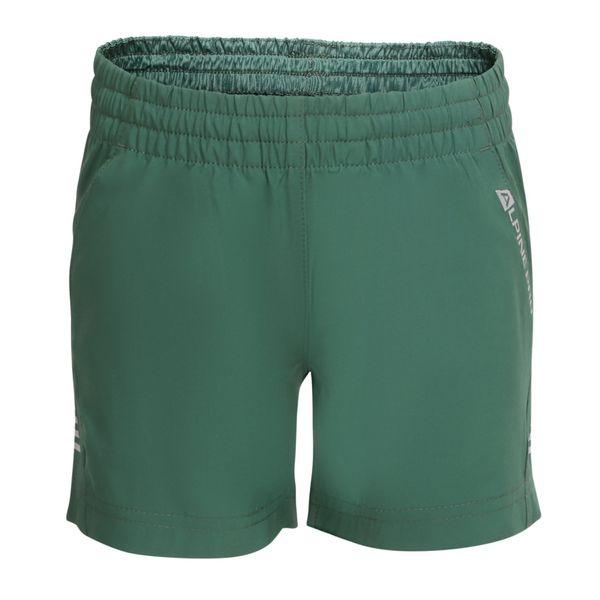 ALPINE PRO Kids shorts ALPINE PRO GEDARO foliage green