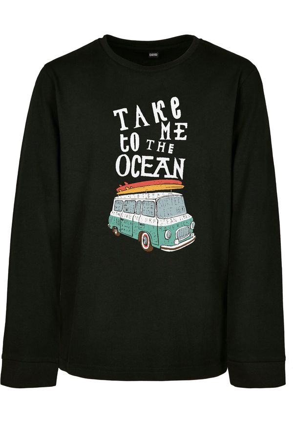 MT Kids Kids Take Me To The Ocean Longsleeve Black