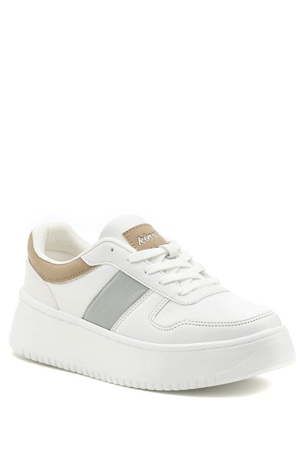 KINETIX KINETIX  Ayetes 2Fx White Woman Pool Sole Sneaker