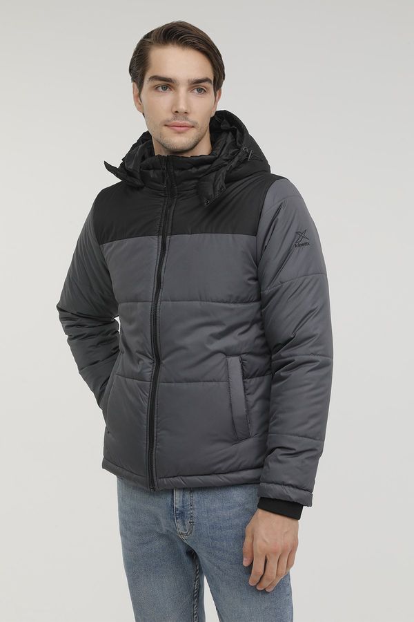 KINETIX KINETIX  M-Arny Coat 2Pr D Grey Man Short Coat