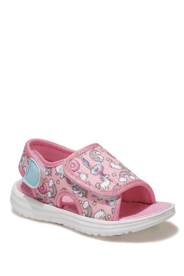 KINETIX KINETIX  Tilka 1Fx Pink Baby Girl Flat Sandals