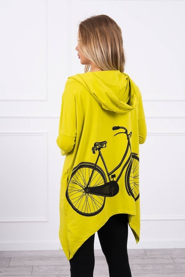 Kesi Kiwi cycling print sweatshirt