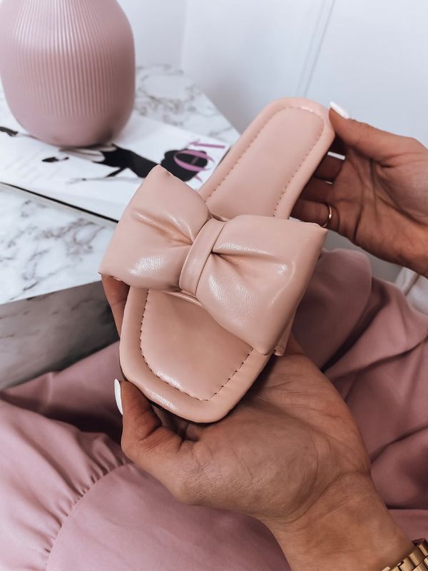 DStreet Klapki damskie BRANDY różowe Dstreet