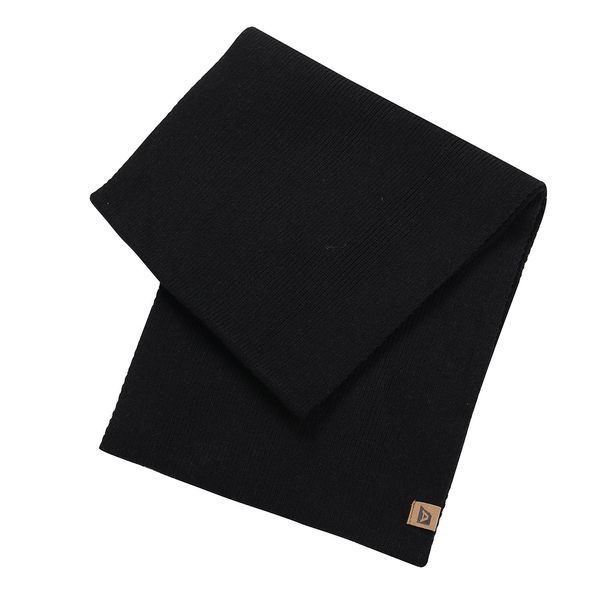 ALPINE PRO Knitted round scarf ALPINE PRO EUKENE black