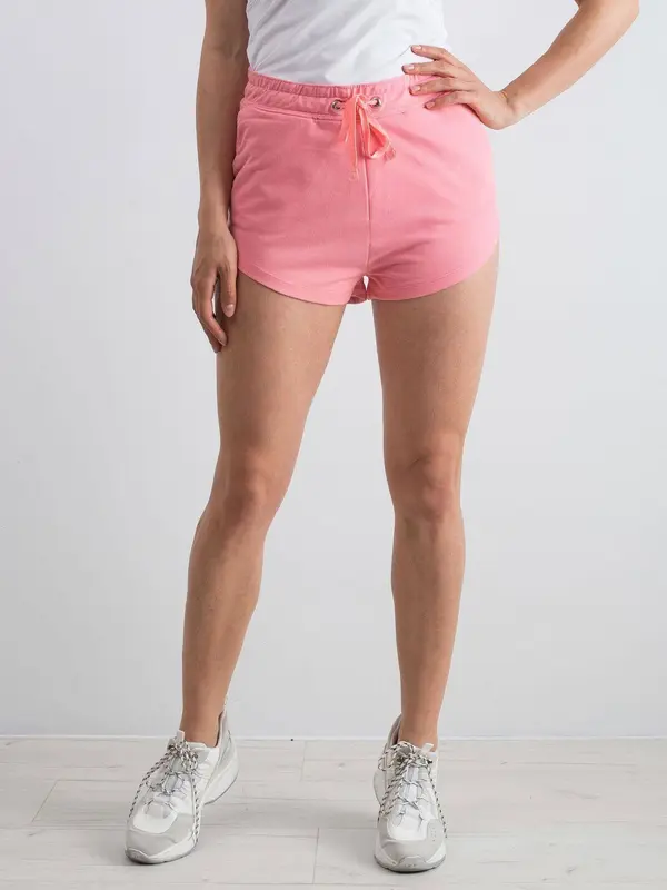 Yups Knitted shorts with pockets pink