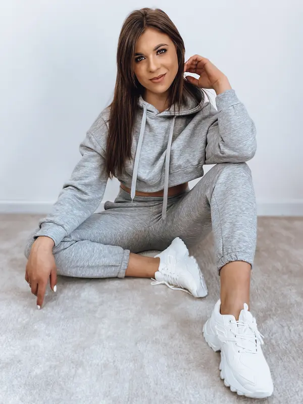 DStreet Komplet damski dresowy SERINE jasnoszary Dstreet
