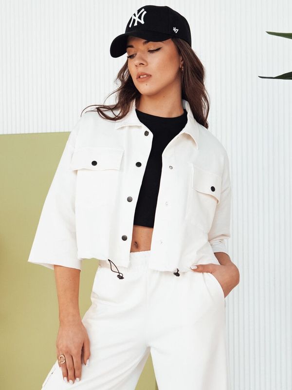 DStreet Komplet damski MAROD ecru Dstreet