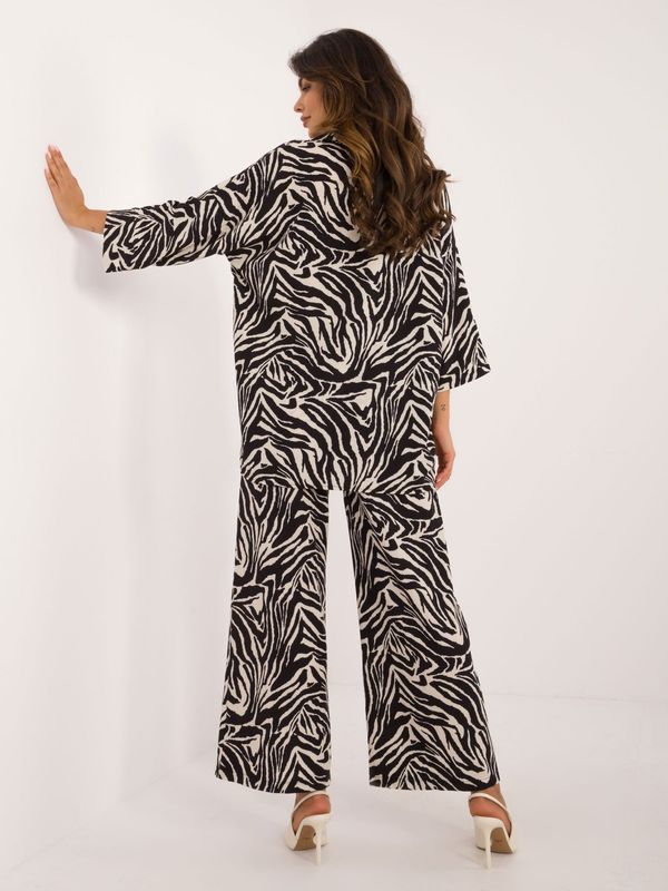 Italy Moda Komplet-DHJ-KMPL-19589.74-ecru