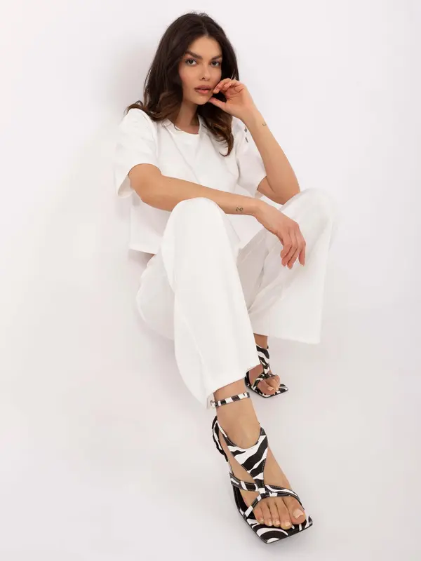 Italy Moda Komplet-DHJ-KMPL-20596.02-ecru