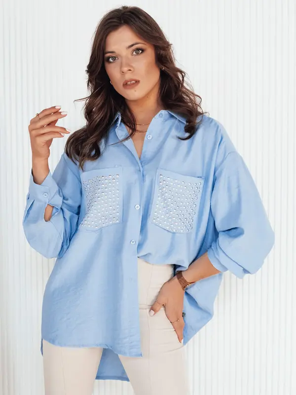 DStreet Koszula damska CELTIS błękitna Dstreet