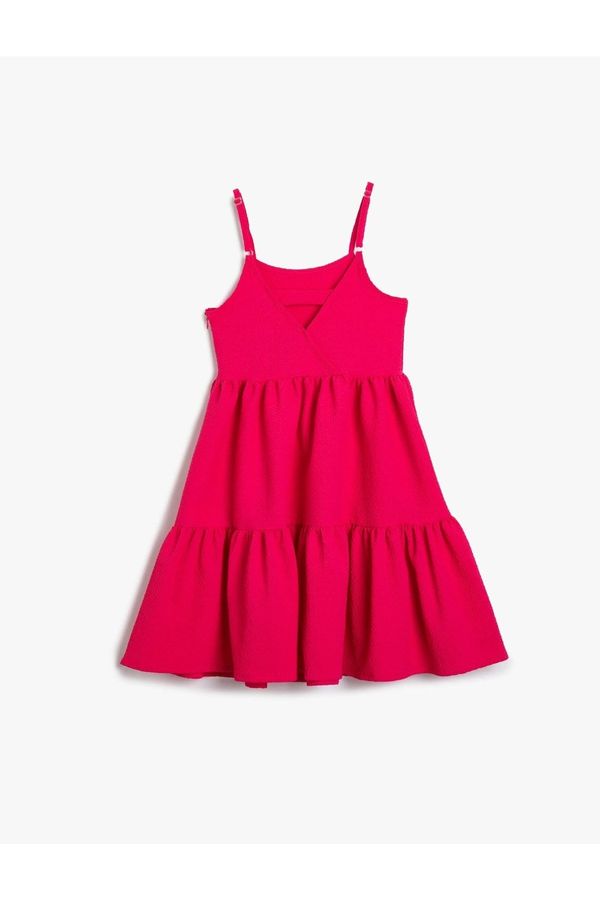 Koton Koton 3skg80081aw Girls' Dress Pink