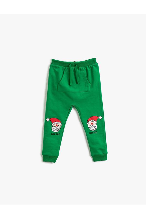 Koton Koton Baby Boy Green Sweatpants