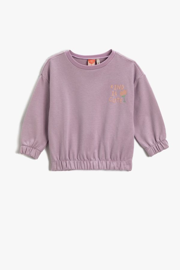 Koton Koton Baby Girl Lilac Sweatshirt