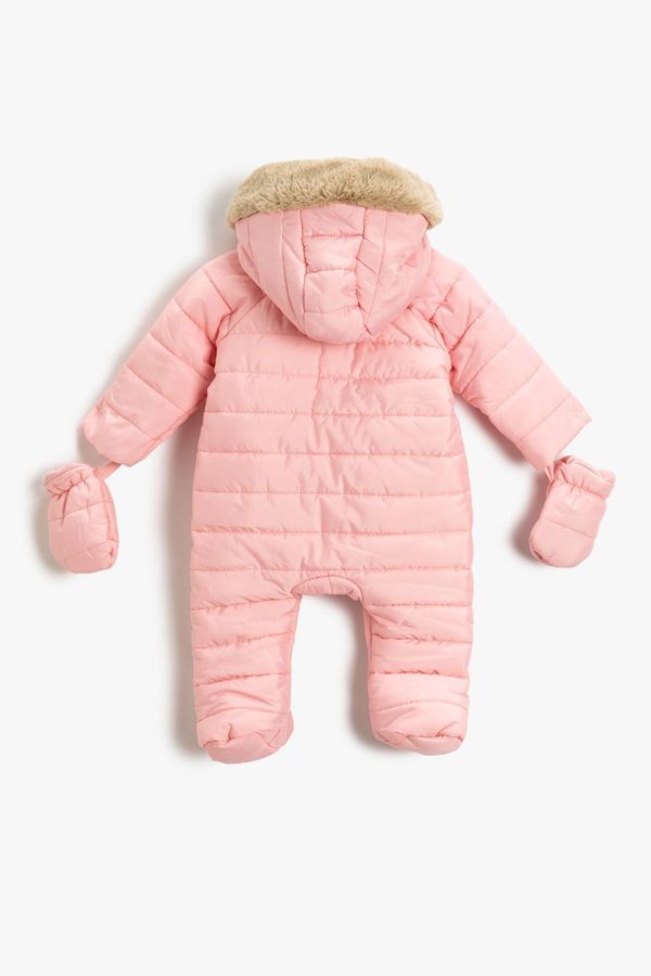 Koton Koton Baby Girl Pink Coat