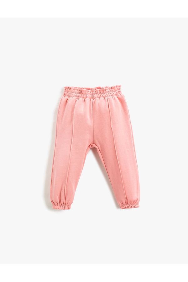 Koton Koton Baby Girl Pink Sweatpants