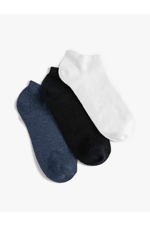 Koton Koton Basic 3-Piece Booties Socks Set Multi Color