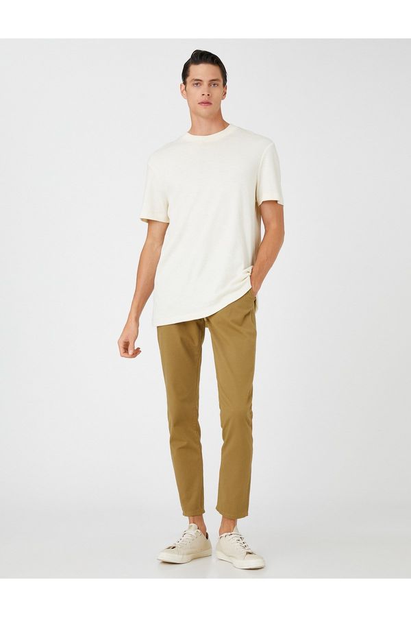 Koton Koton Basic Chino Trousers Cotton