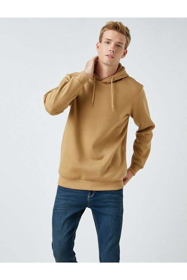 Koton Koton Basic Hooded Sweatshirt